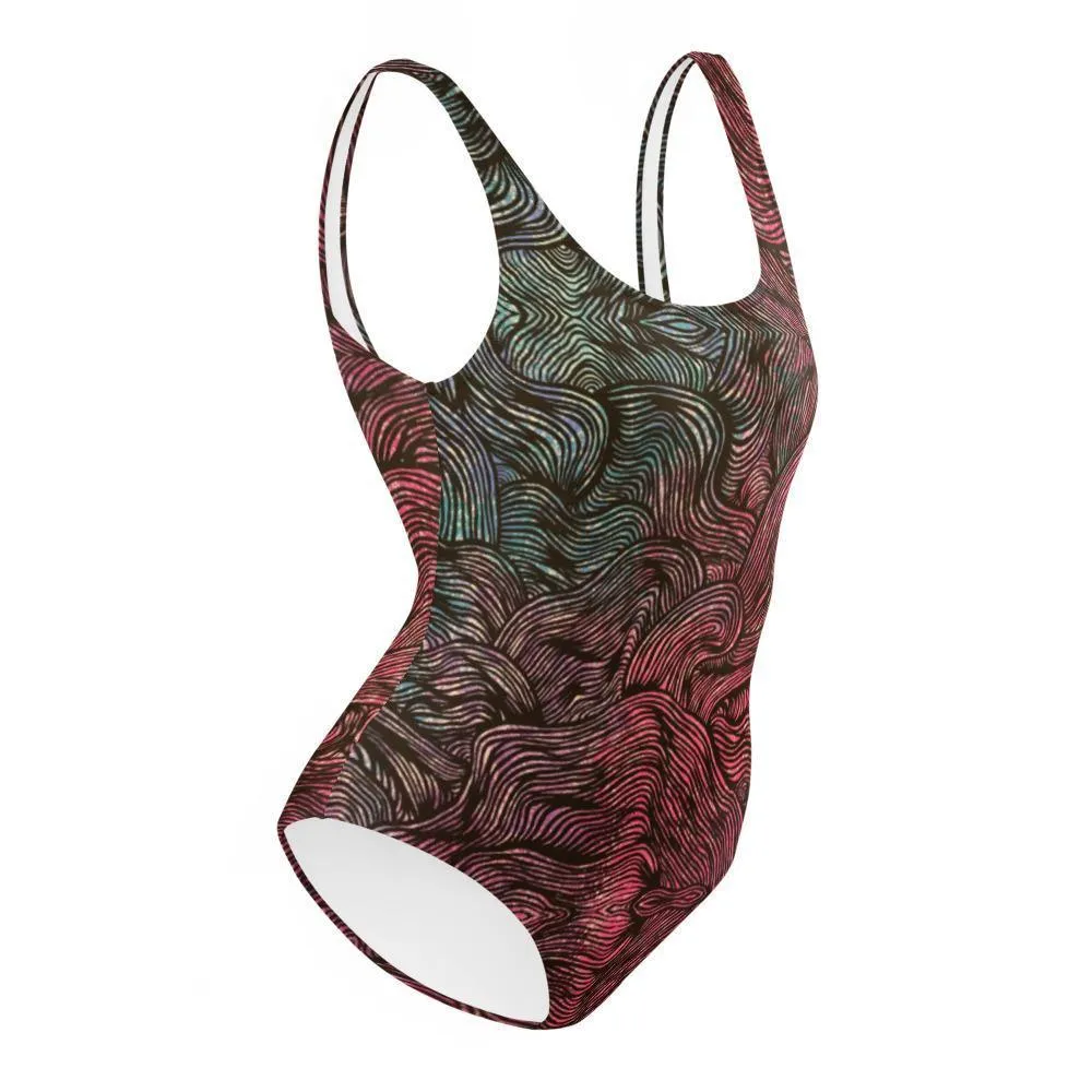 Explosive Thoughts One-Piece Swimsuit