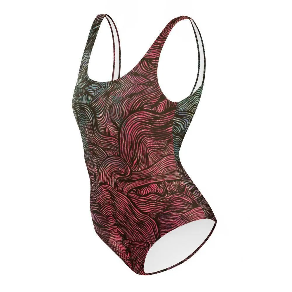 Explosive Thoughts One-Piece Swimsuit