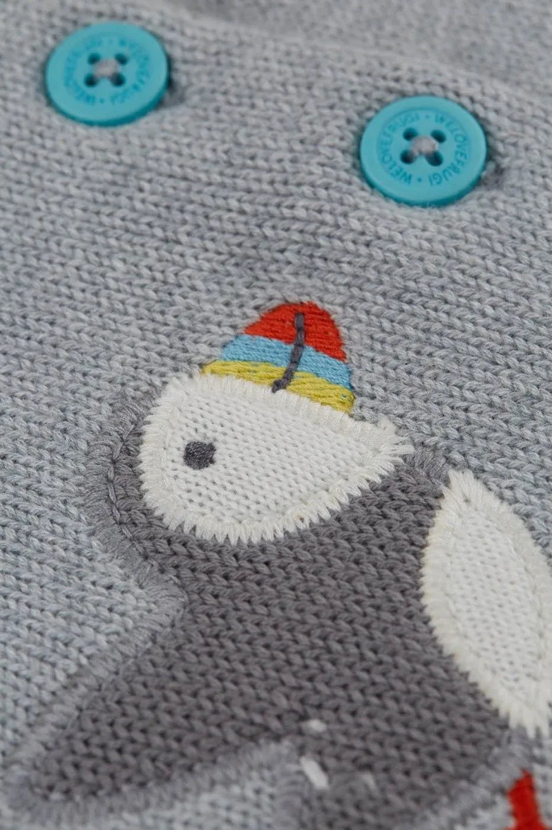 Frugi Puffins Bonny Baby Cardigan