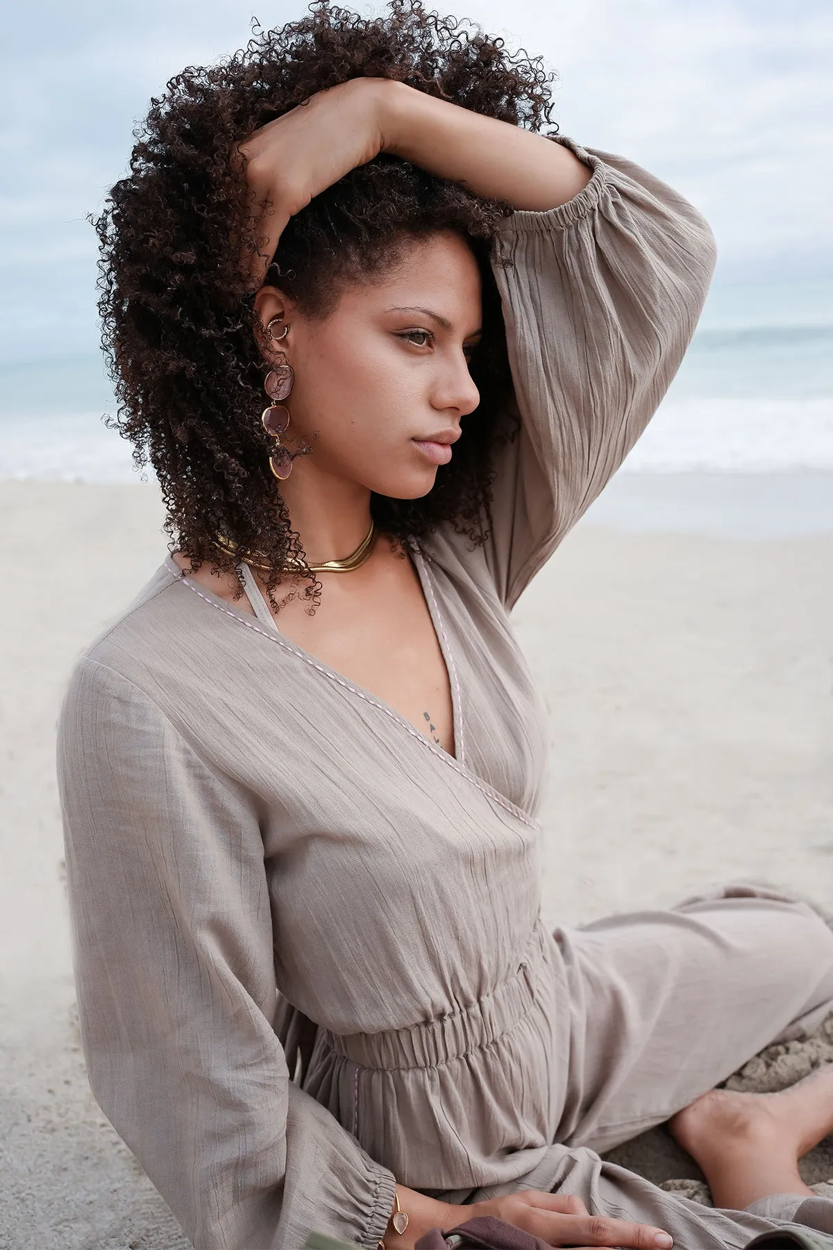 Georgia Jumpsuit Taupe