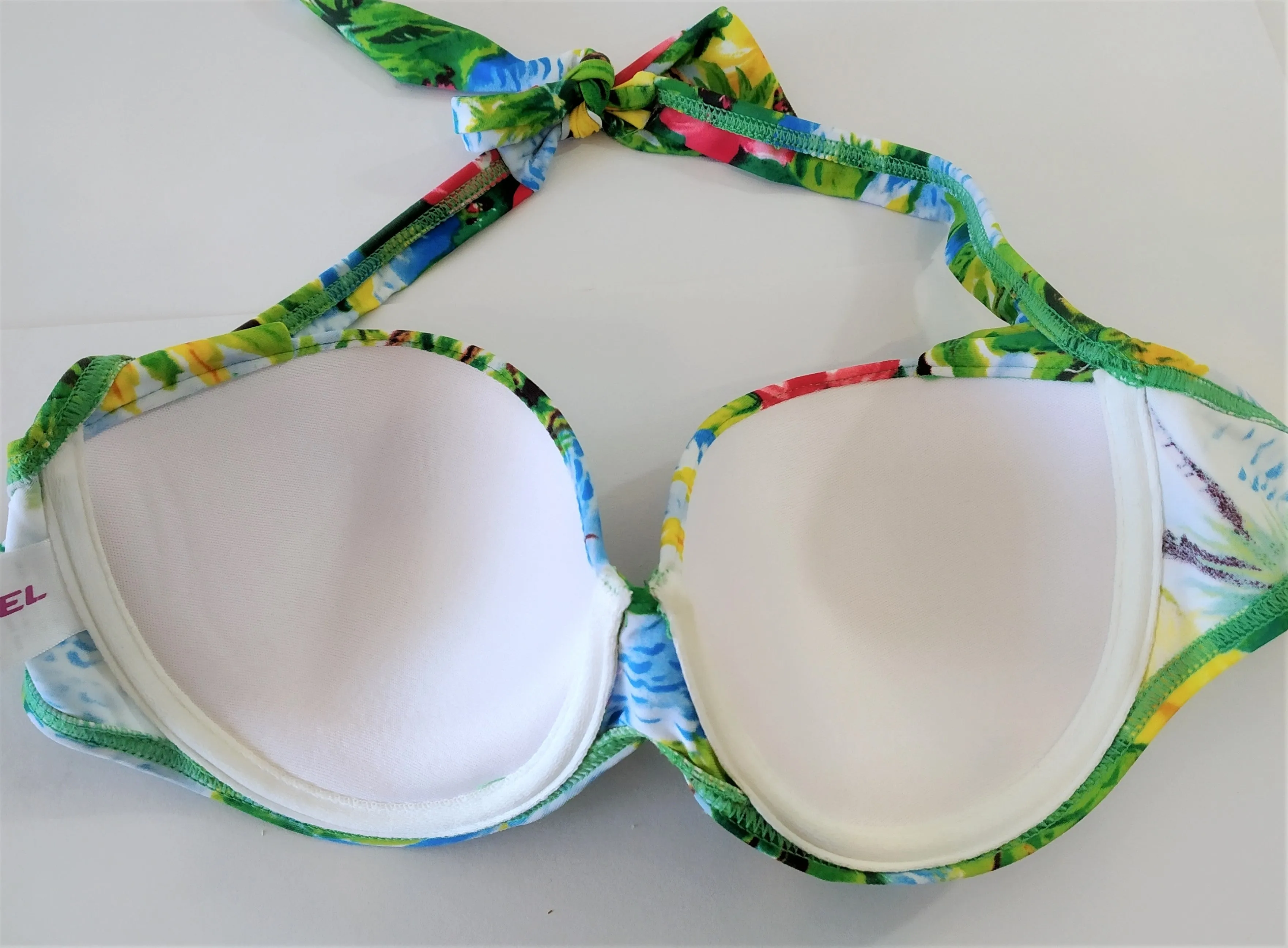 Green Island push up bikini strapless bra