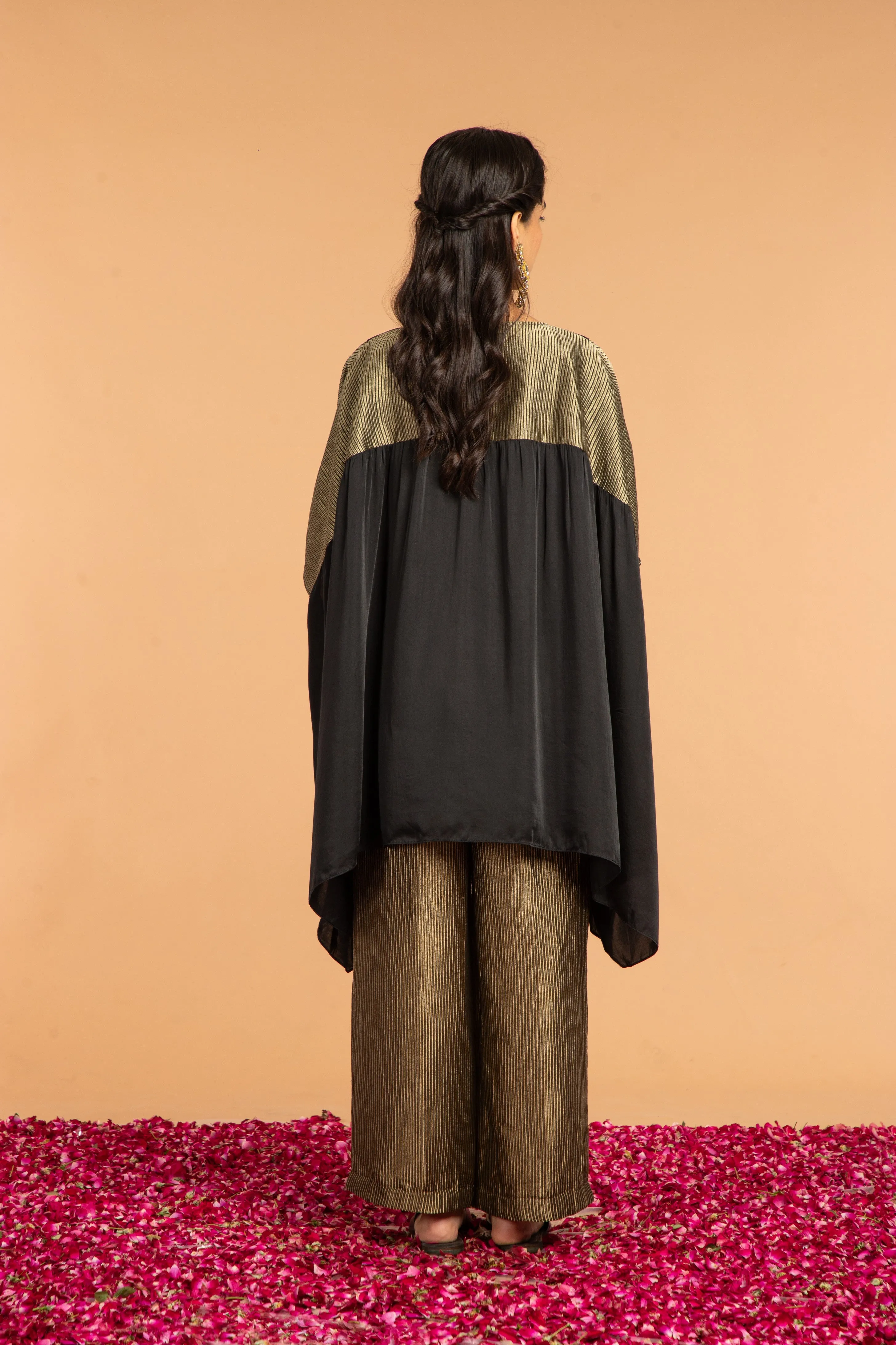 GULAB YOKE SHORT KAFTAN CO -ORD SET(2PC SET)