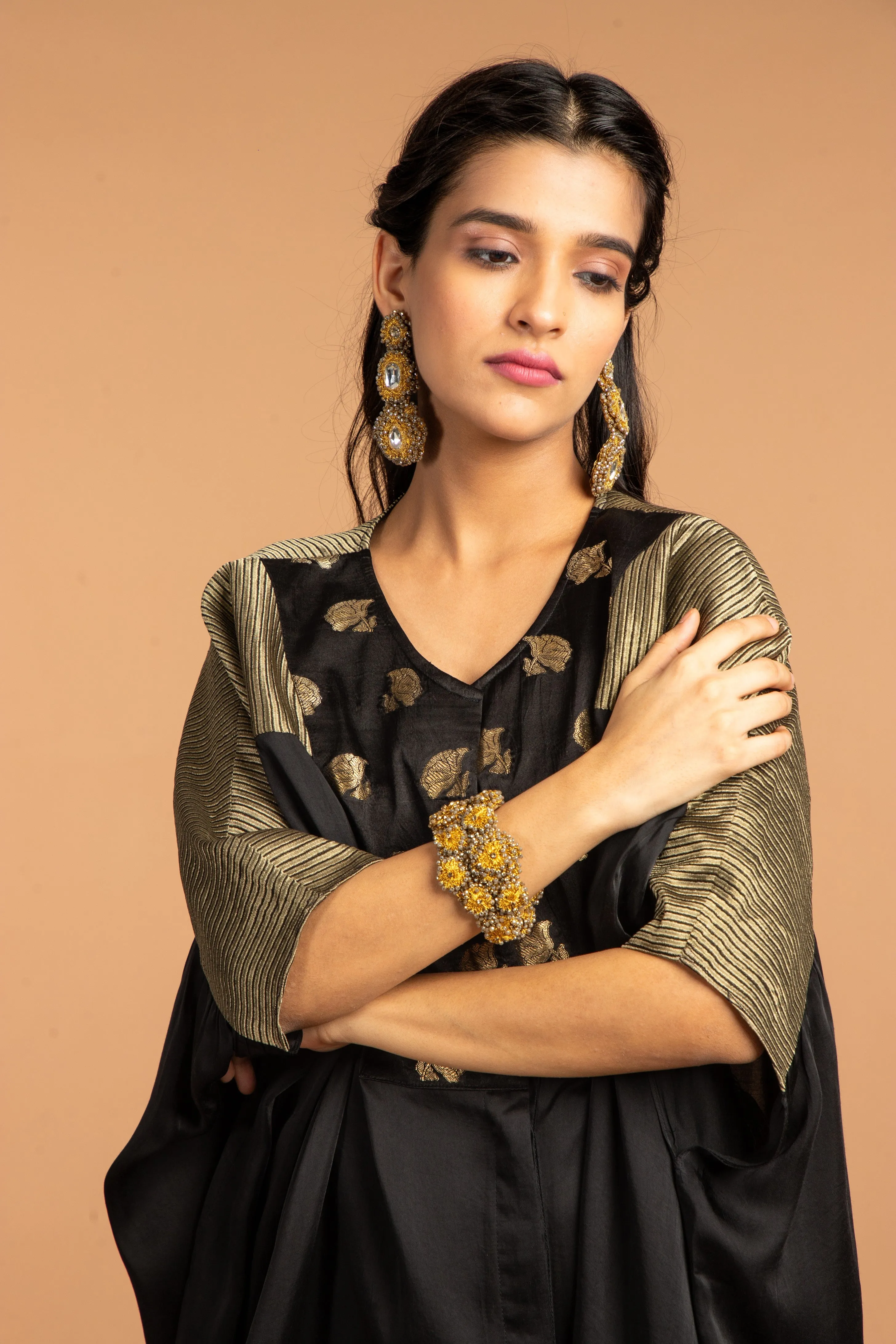 GULAB YOKE SHORT KAFTAN CO -ORD SET(2PC SET)
