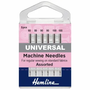Hemline Universal Machine Needles - Heavy Assorted
