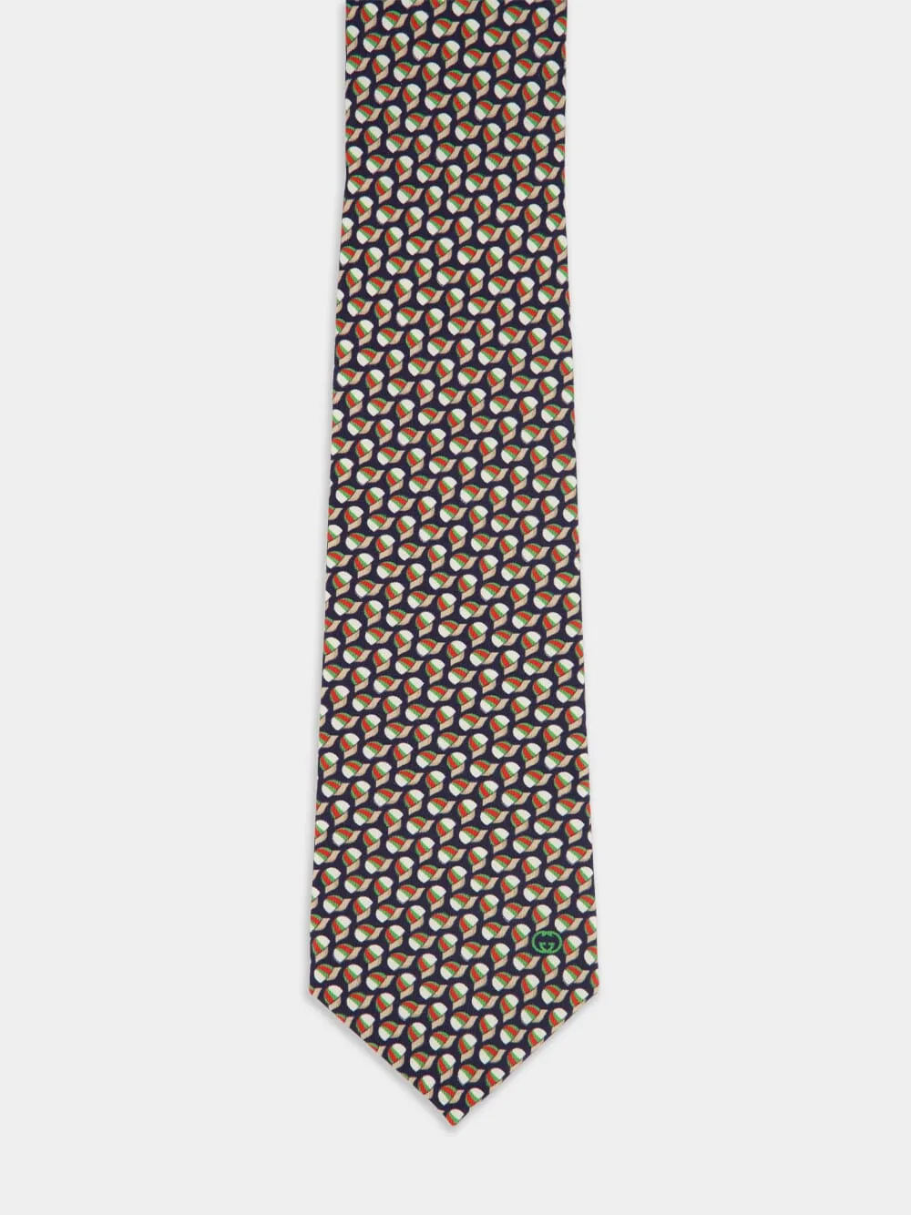 Interlocking G Silk Tie