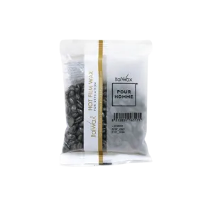 Italwax - Pour Homme Film Wax for Men (Silver), 100g