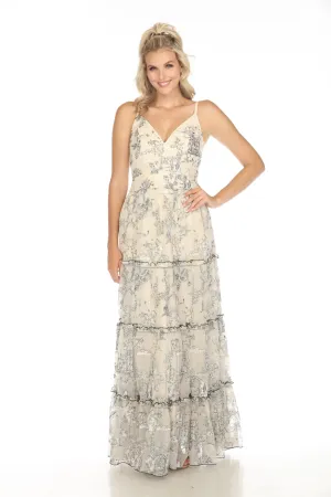 Johnny Was House On Hill Long Dress R34424-5