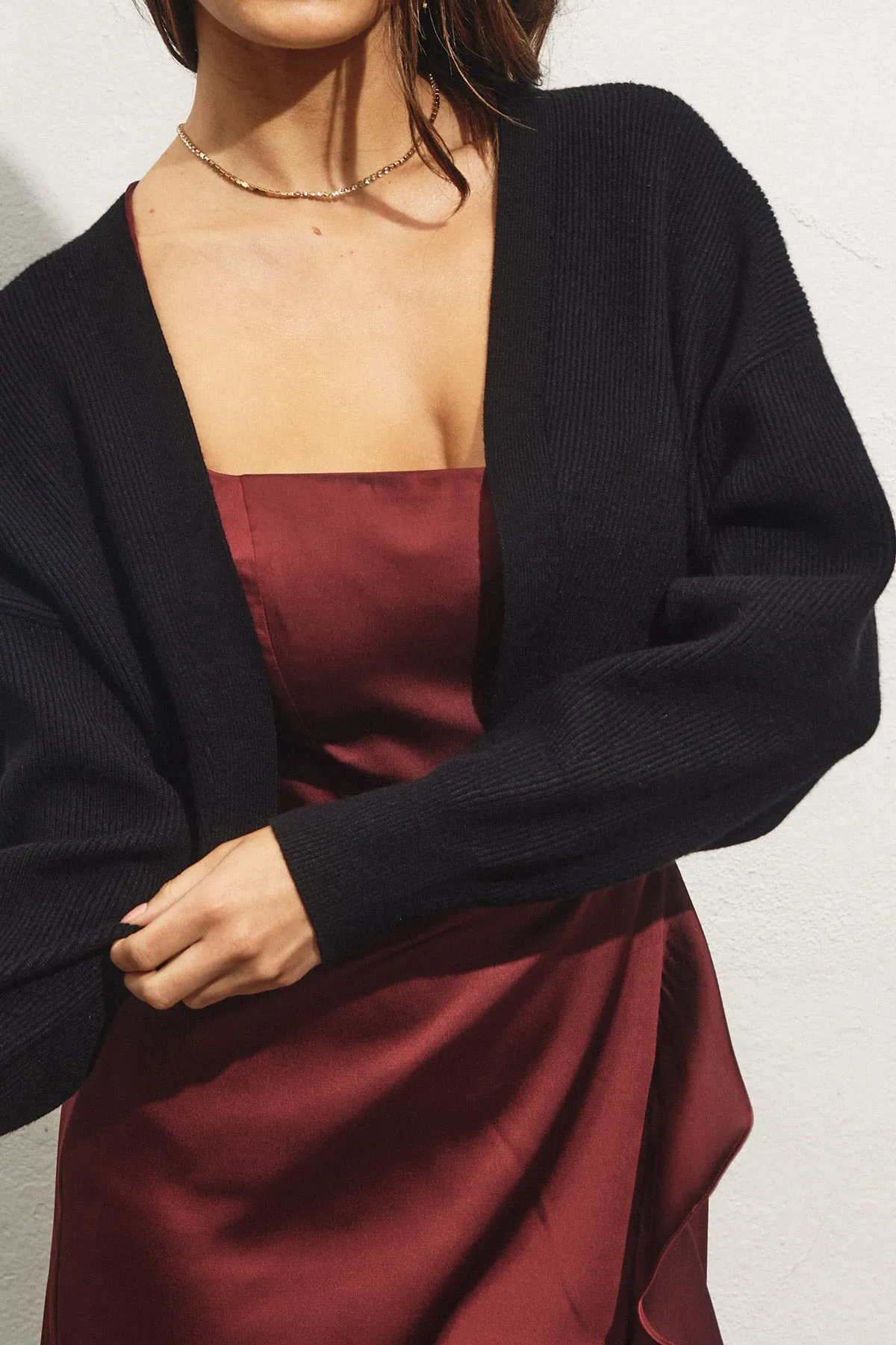 Kaia Open Front Shrug Soft Cardigan