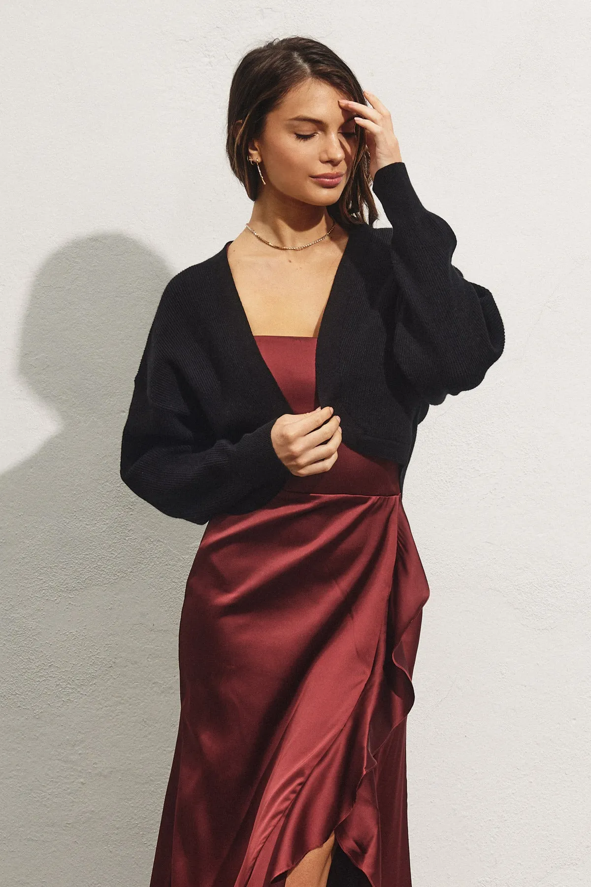 Kaia Open Front Shrug Soft Cardigan