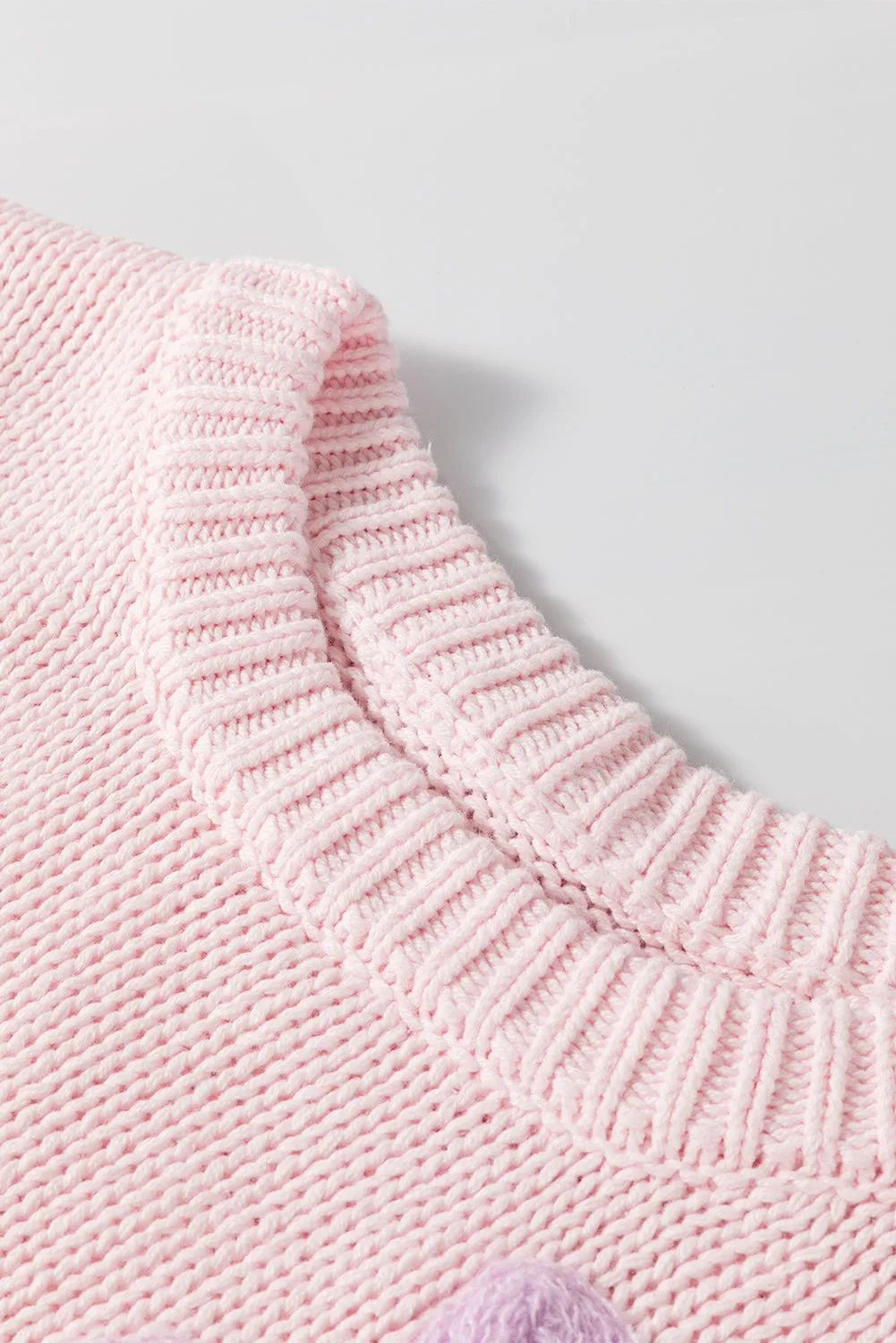 KaleaBoutique Petals & Threads Embroidered Floral Sweater