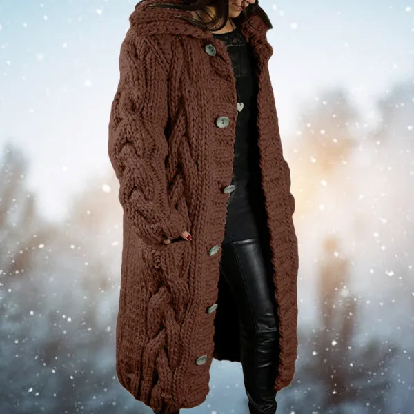 Karissa™ | Luxurious Comfort Thick Woven Women's Cardigan