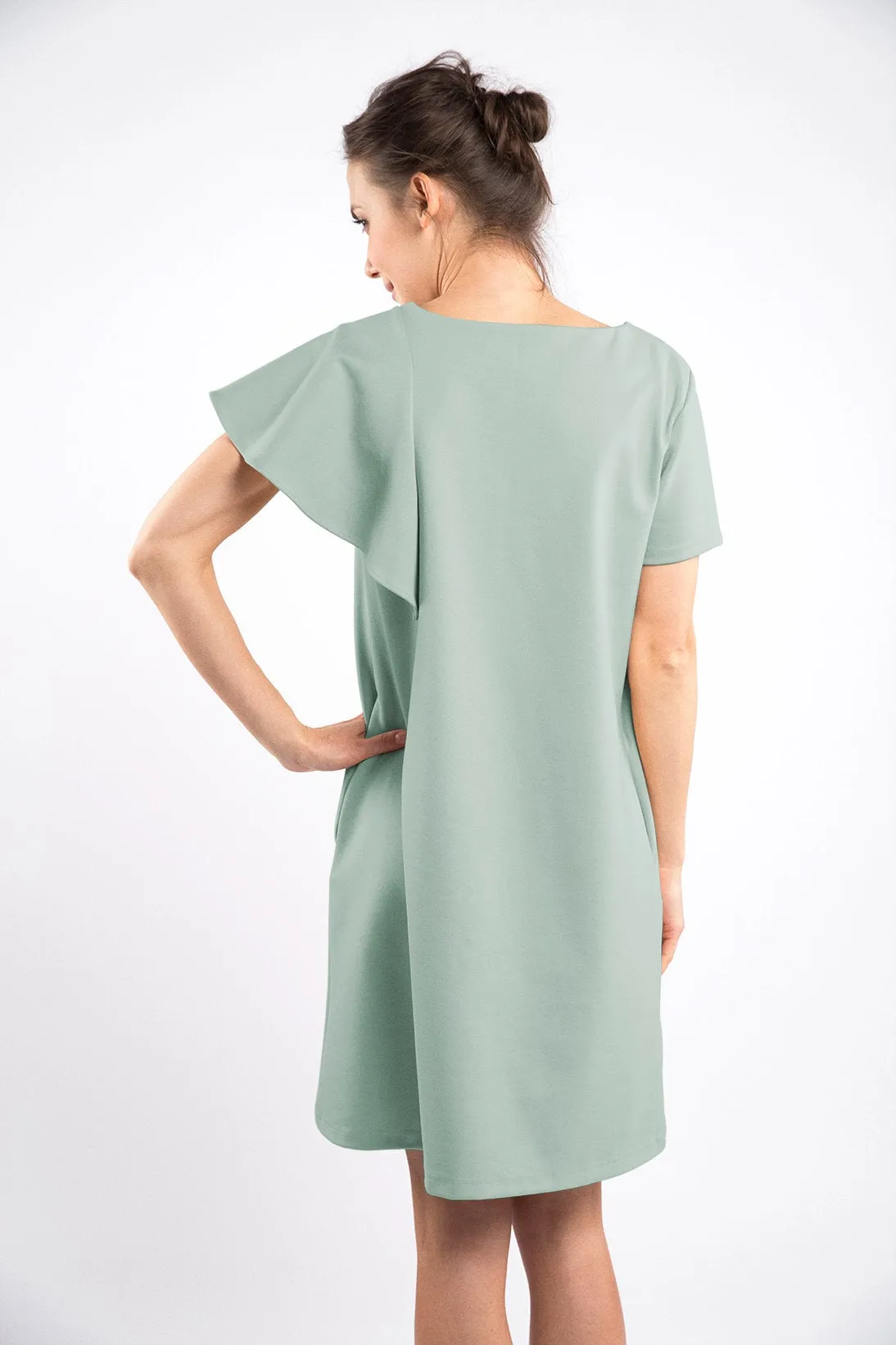 LeMuse SUMMER WING dress, Mint, L