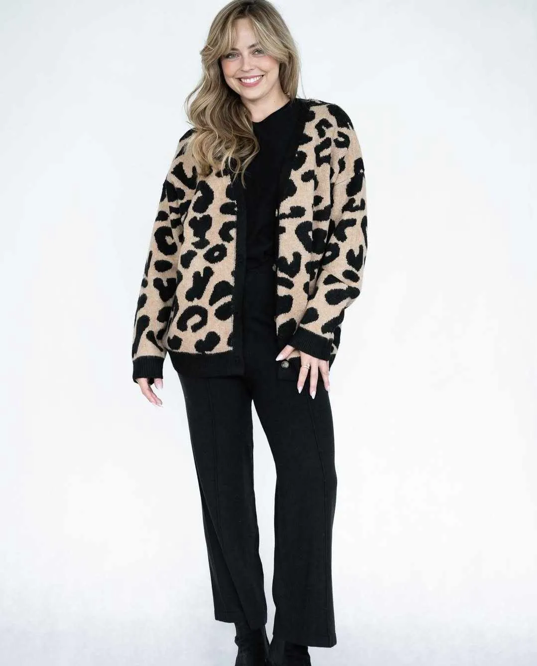 LEOPARD CARDIGAN