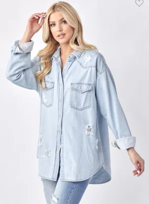 Light Chambray Tunic