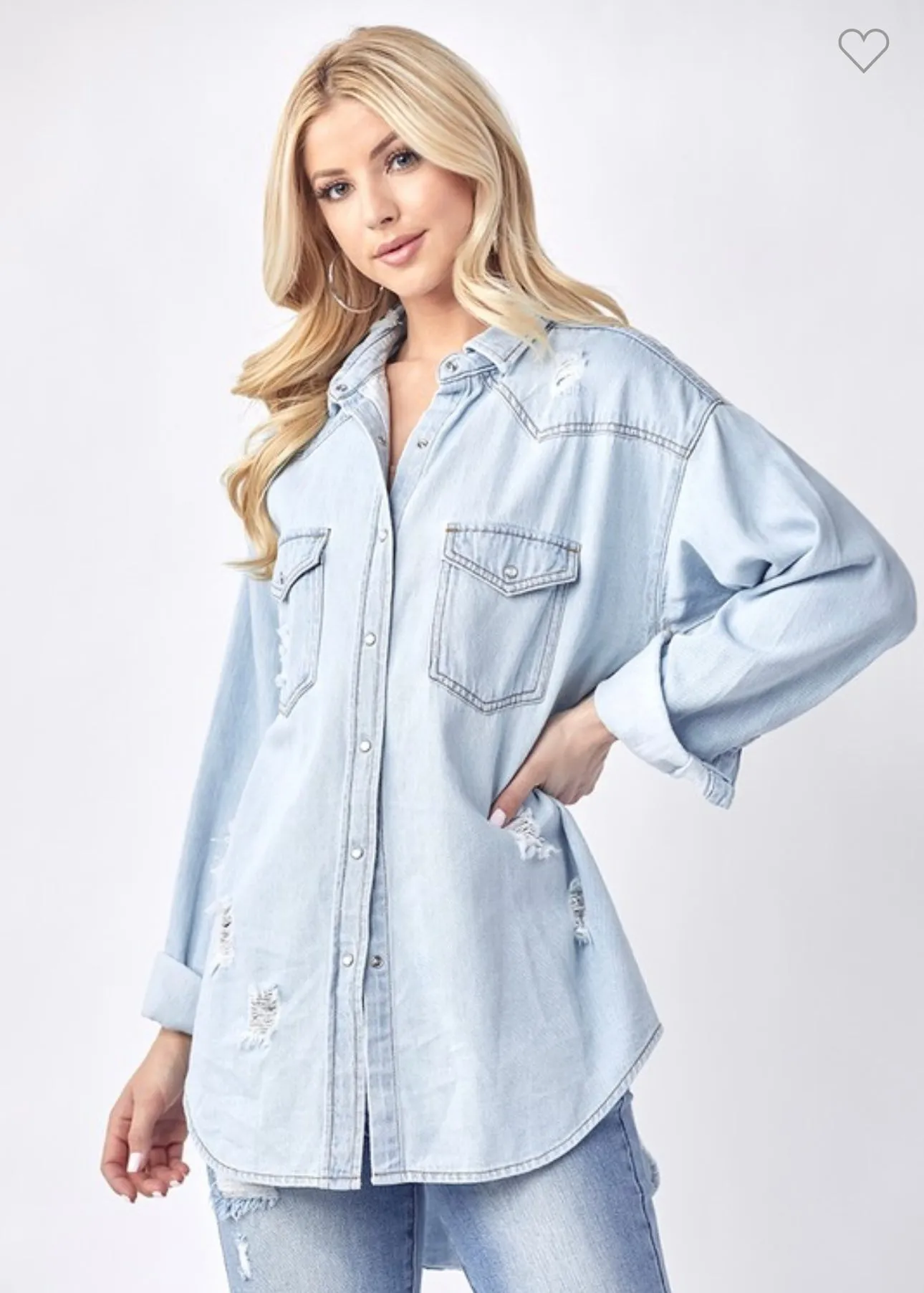 Light Chambray Tunic