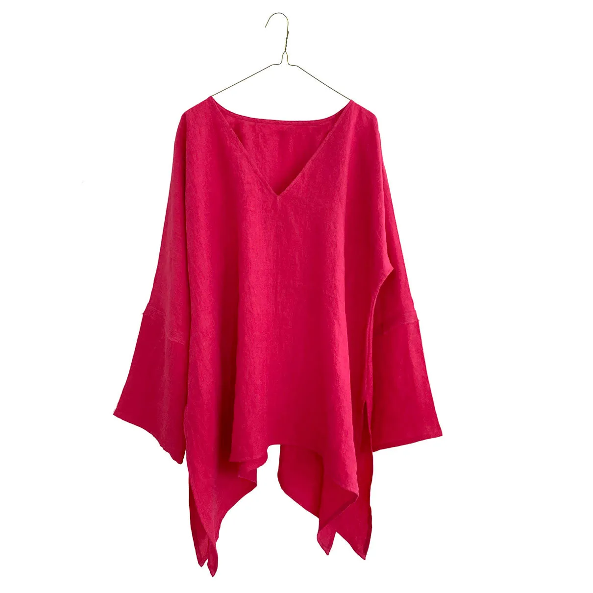Linen A-line Xtra Wide Tunic
