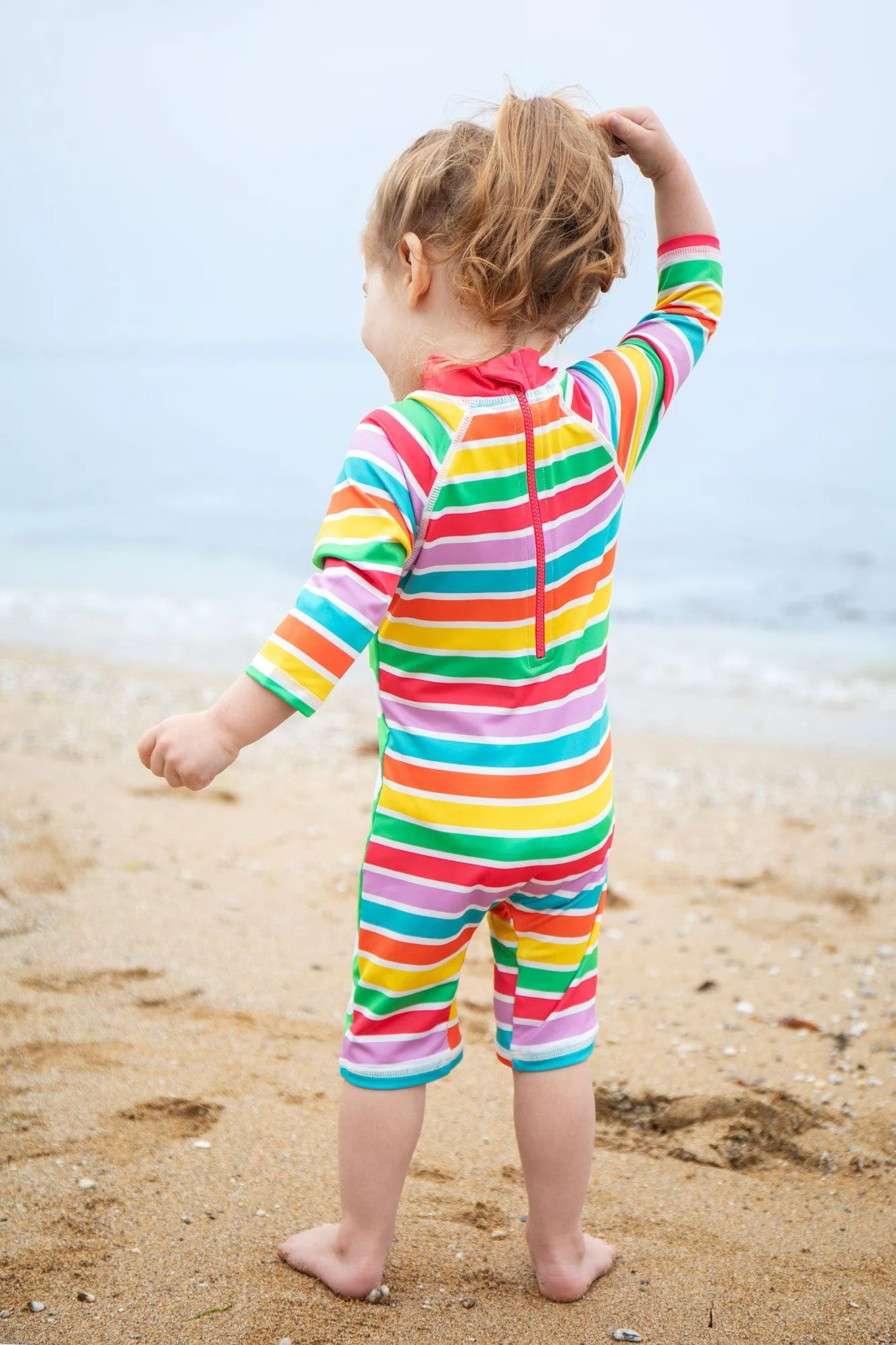 Little Sun Safe Suit Summer Stripe/Daisy