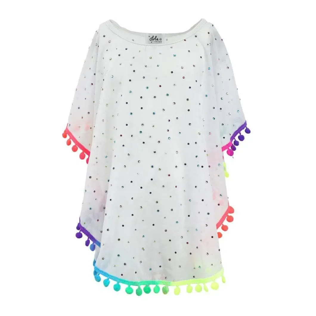 Lola and The Boys Rainbow Crystal Coverup