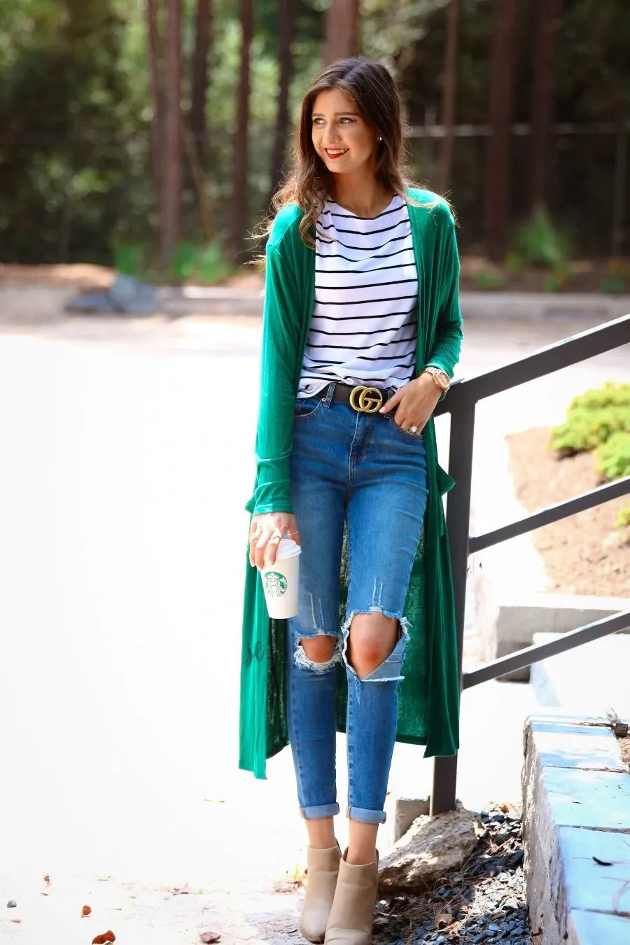 Long Pocket Cardigan