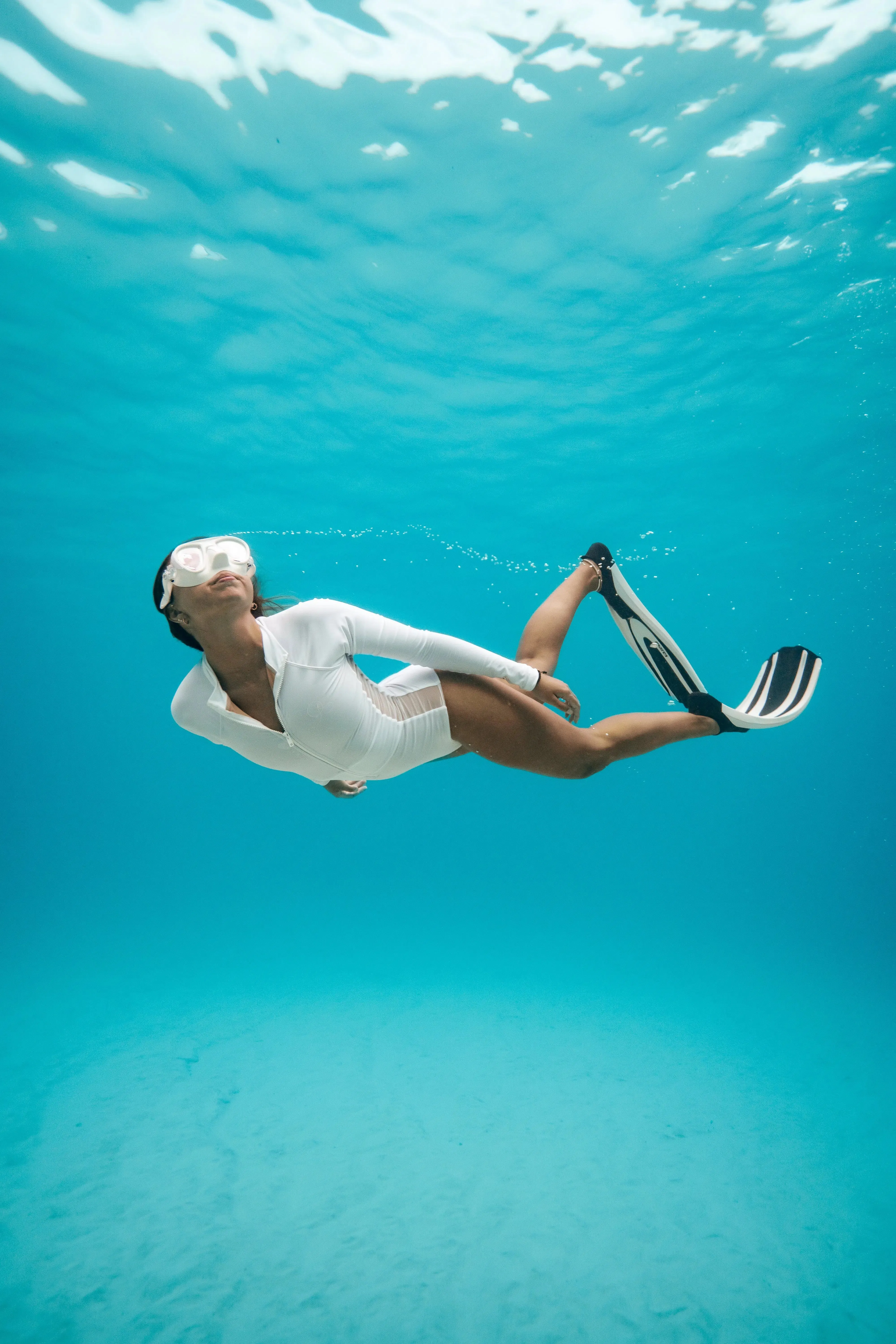 Long Sleeve Swimwear | The Sulawesi in Snow