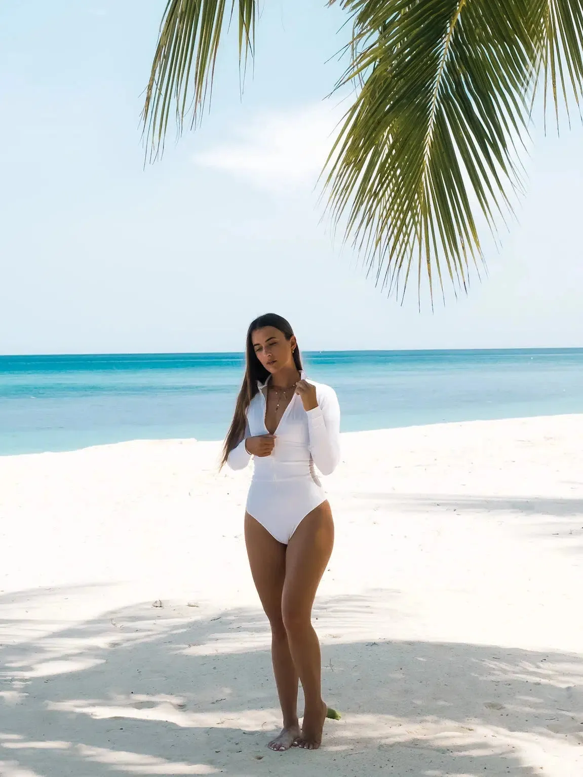 Long Sleeve Swimwear | The Sulawesi in Snow