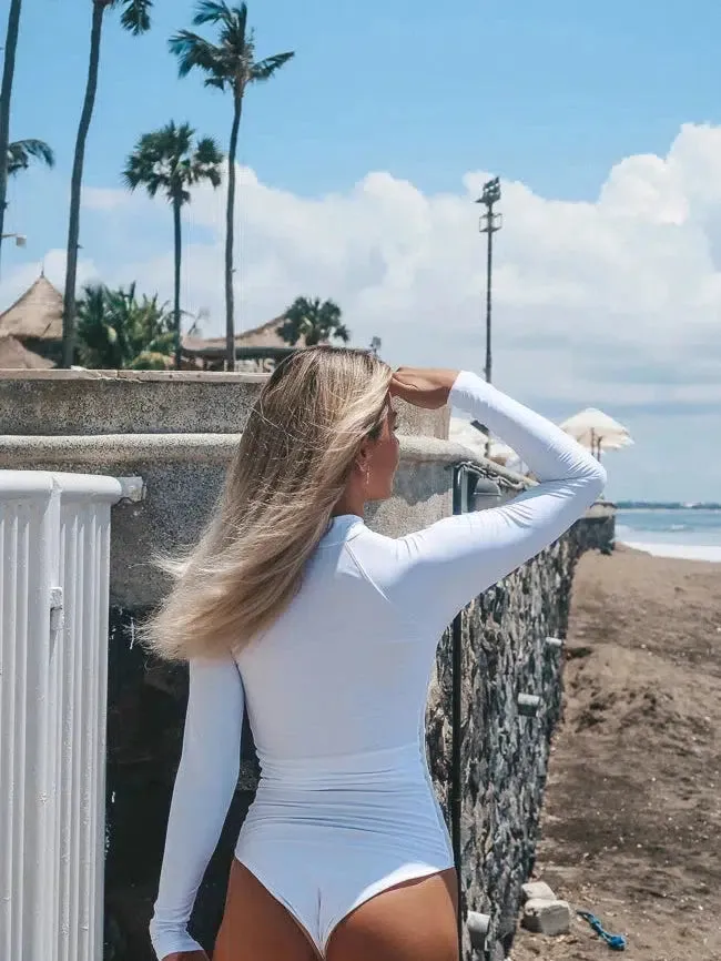Long Sleeve Swimwear | The Sulawesi in Snow