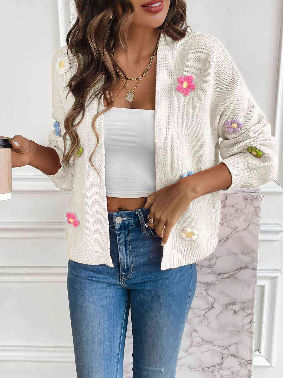 Lotje | Floral Cardigan for Women