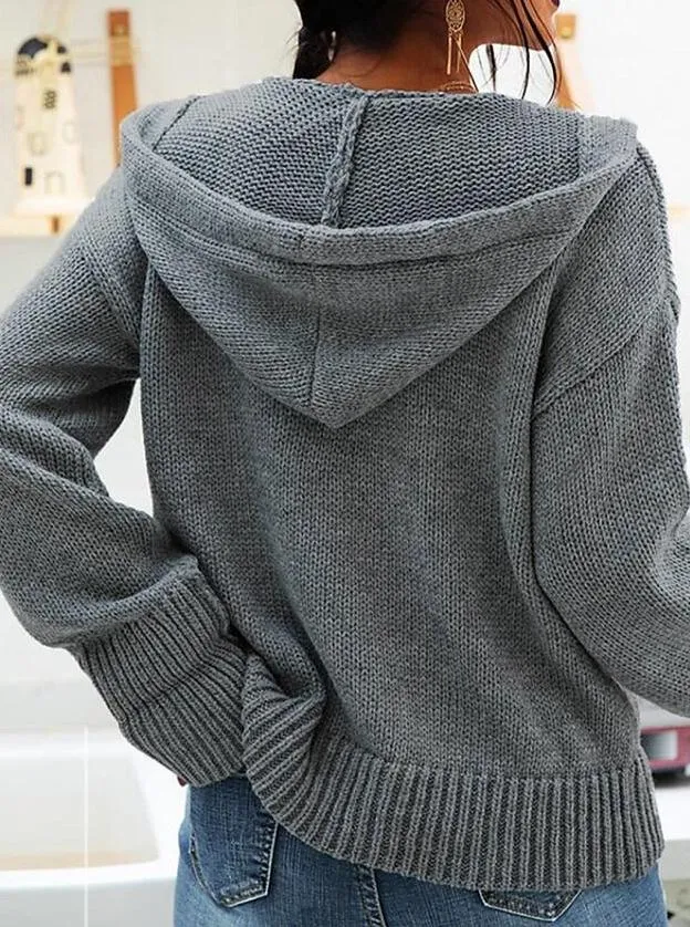 MARIA | Cardigan with Hood for Women