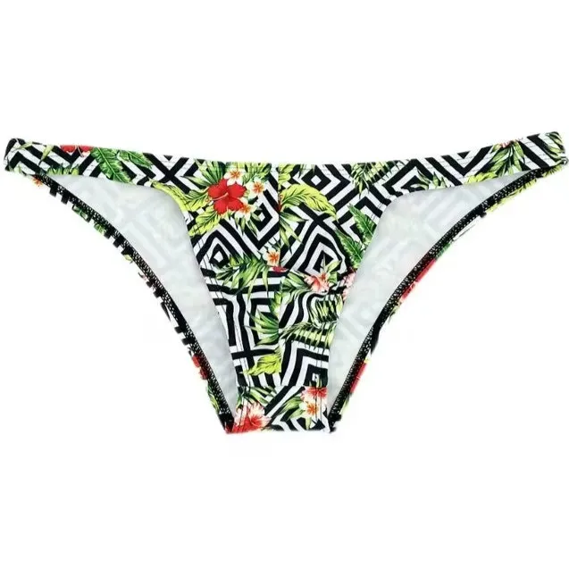Men’s Summer Bloom Swim Bikini Briefs