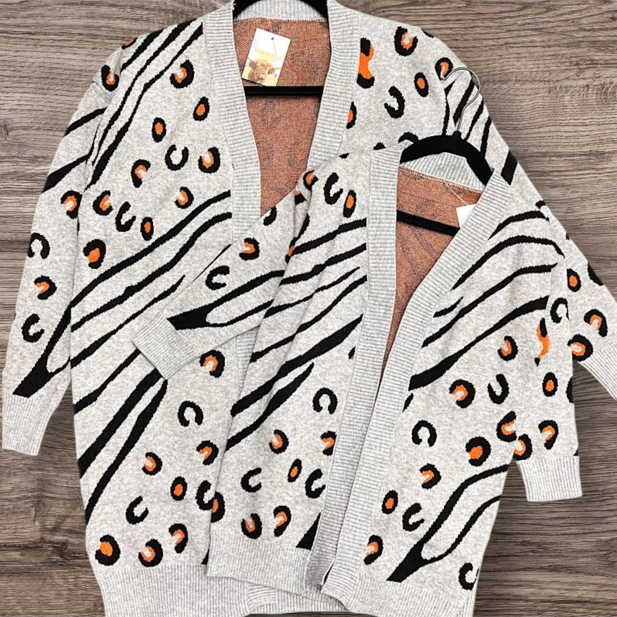 Mommy & Me Spotted Cardigan