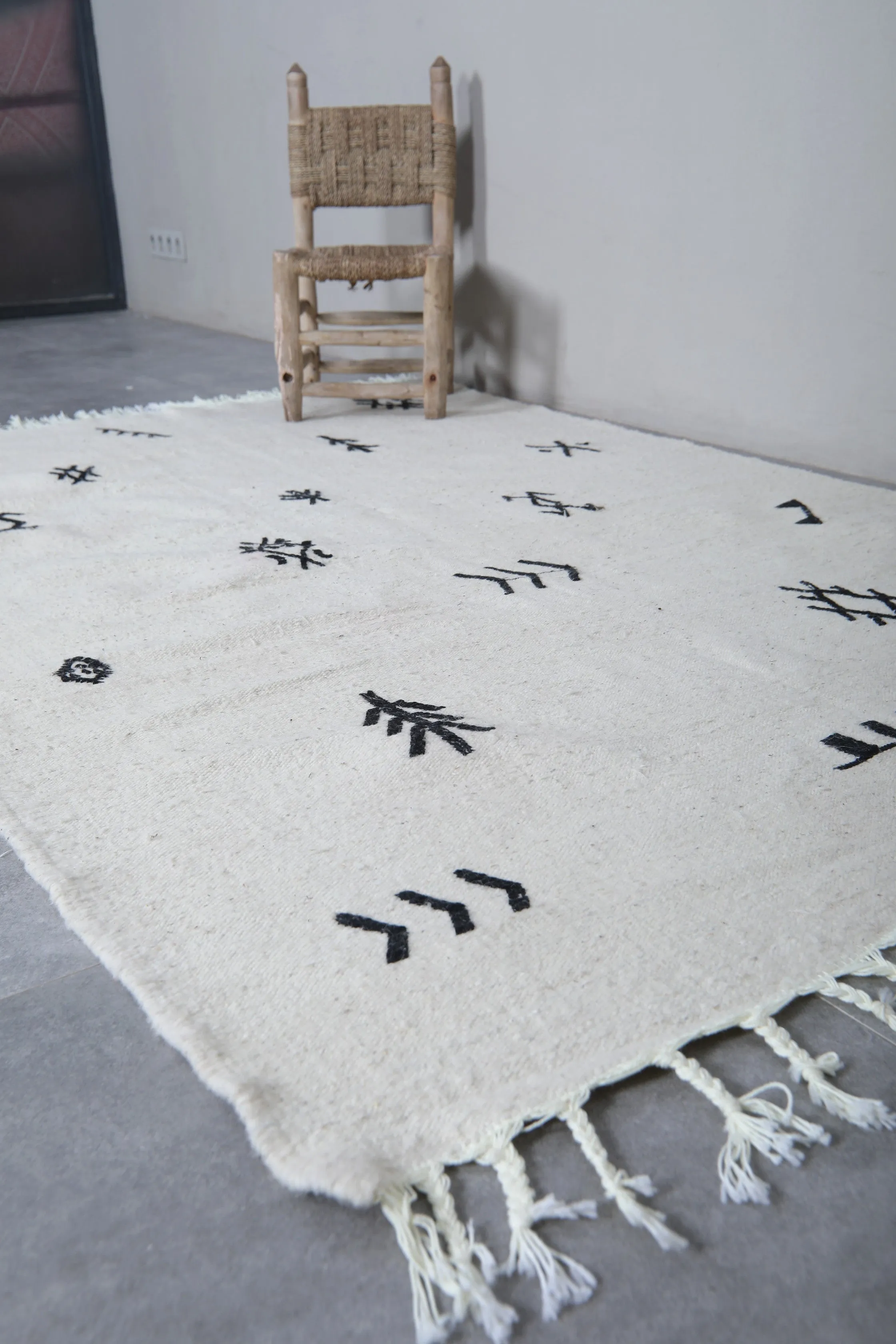 Moroccan Rug - Flat Woven Berber Rug - Custom Rug