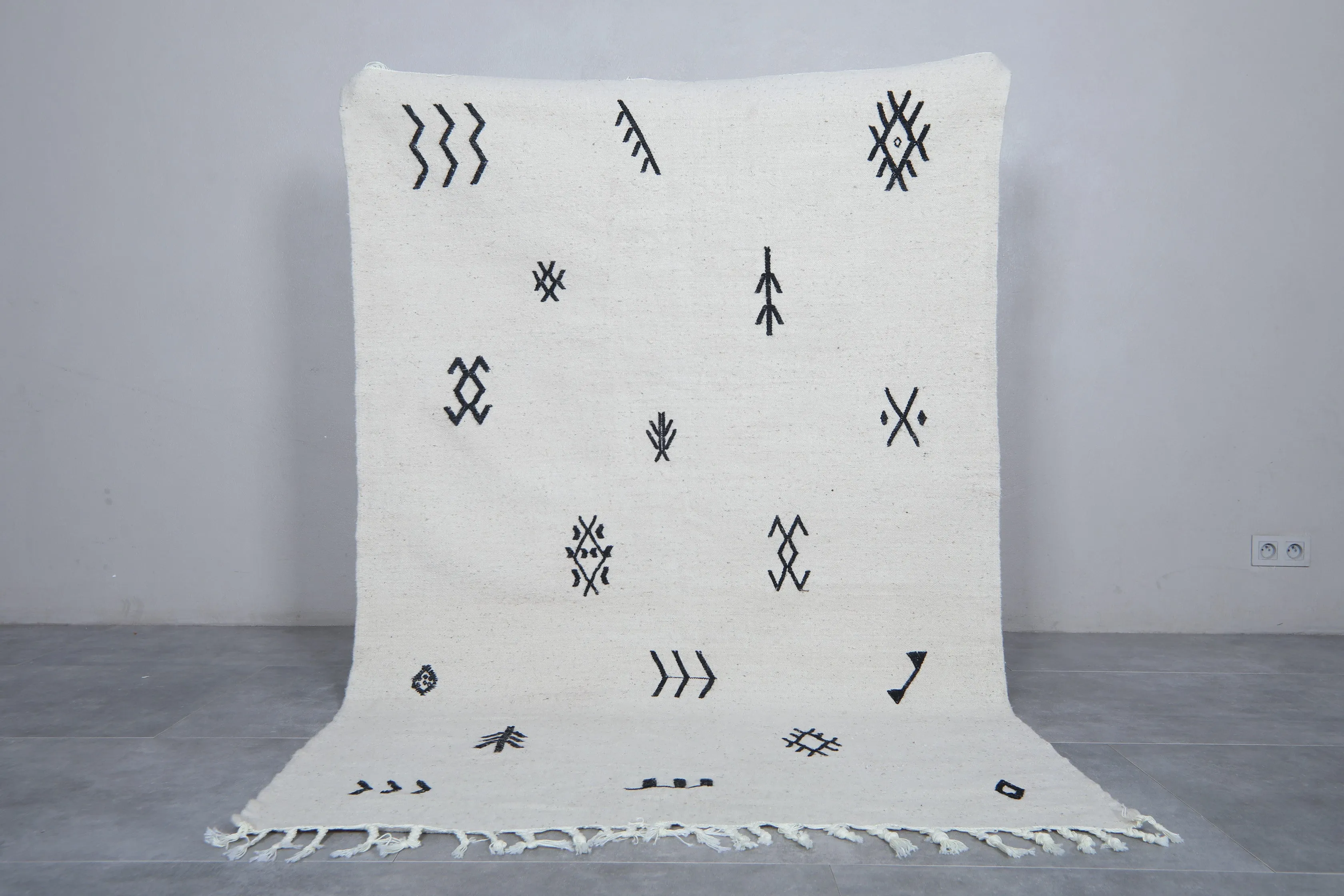 Moroccan Rug - Flat Woven Berber Rug - Custom Rug