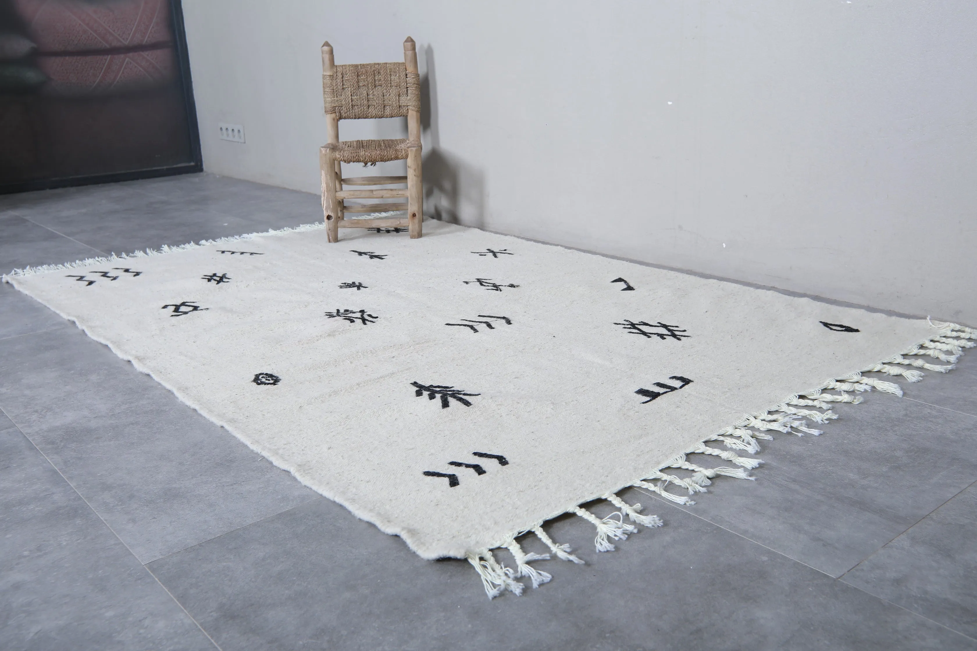 Moroccan Rug - Flat Woven Berber Rug - Custom Rug