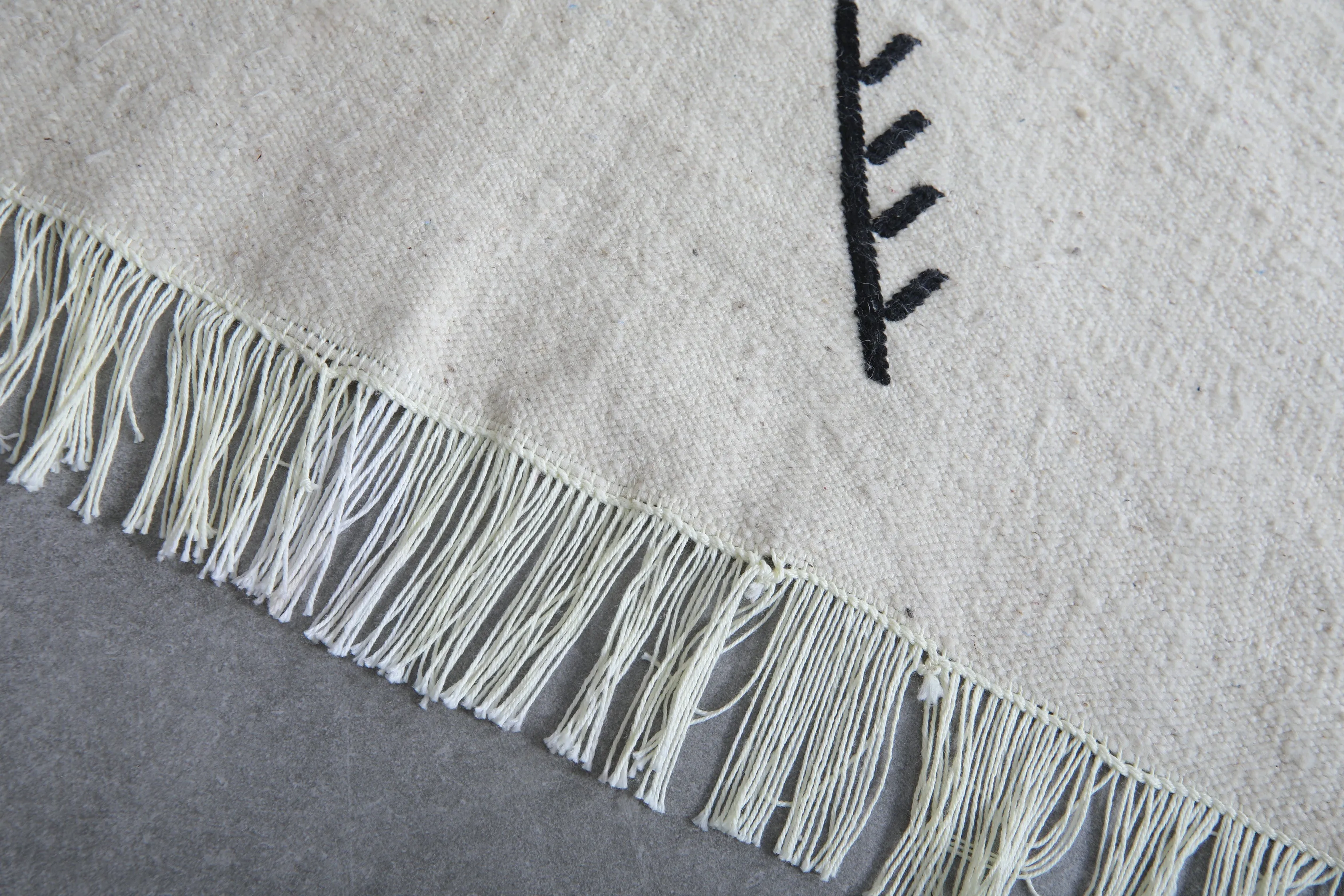 Moroccan Rug - Flat Woven Berber Rug - Custom Rug