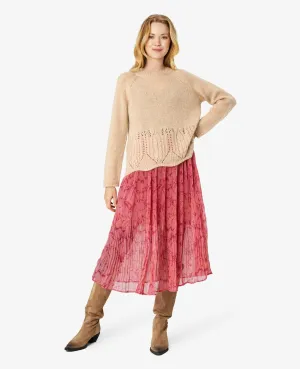 MYRANN MOHAIR MIX PULLOVER