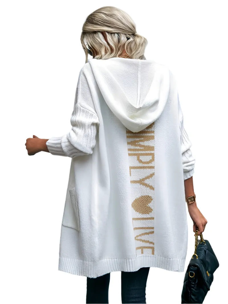 Nina – Stylish & Comfortable Women's Love Life Cardigan