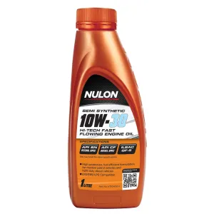 Nulon Semi Synthetic 10W30 High Tech Fast Flowing Engine Oil - 1 Litre