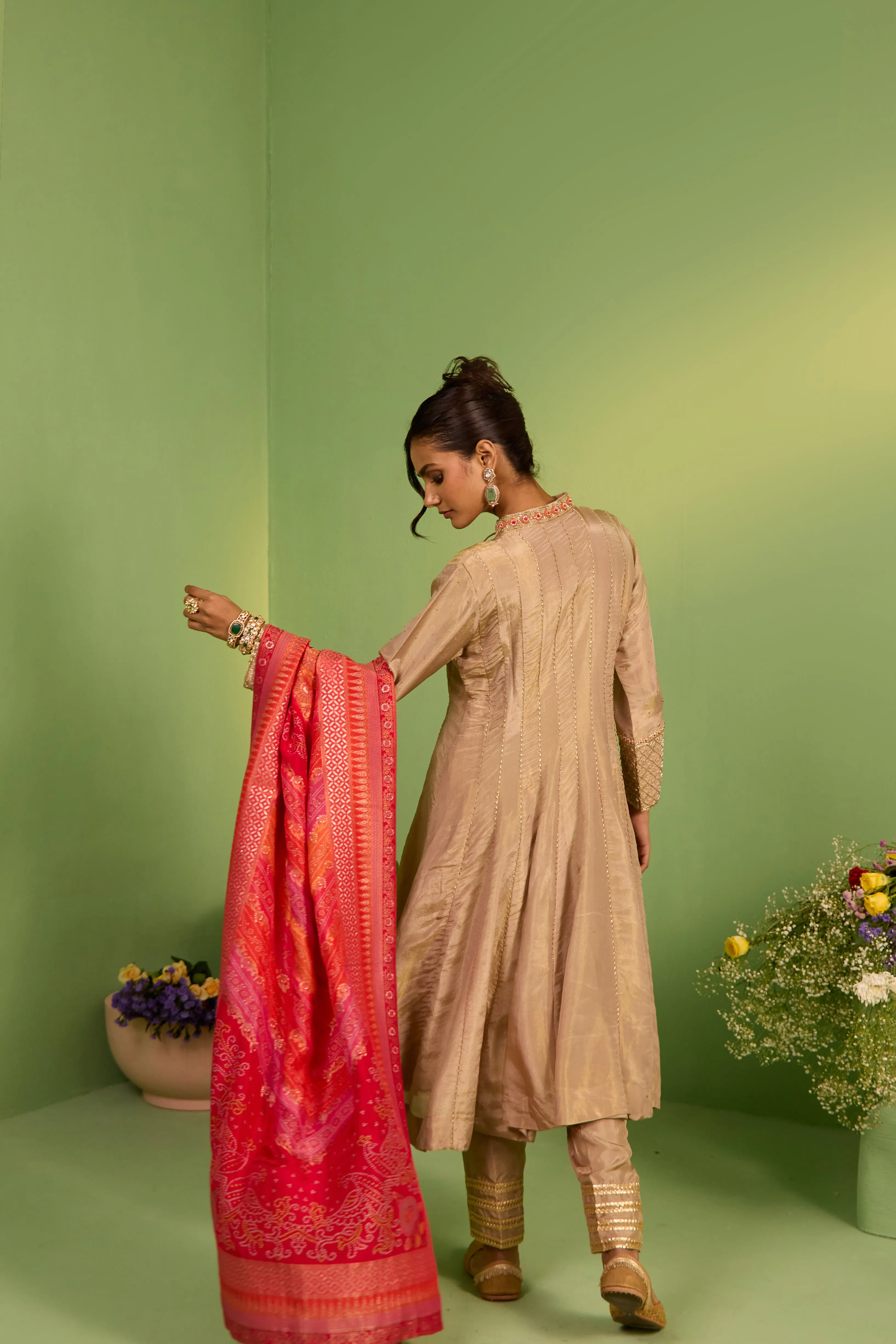 Nyomi Silk Suit Set