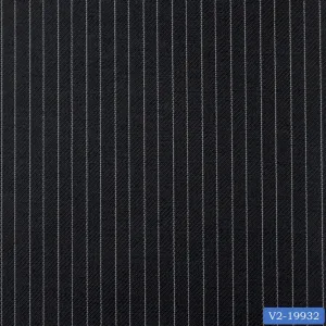 Onyx Black Stripe Suit