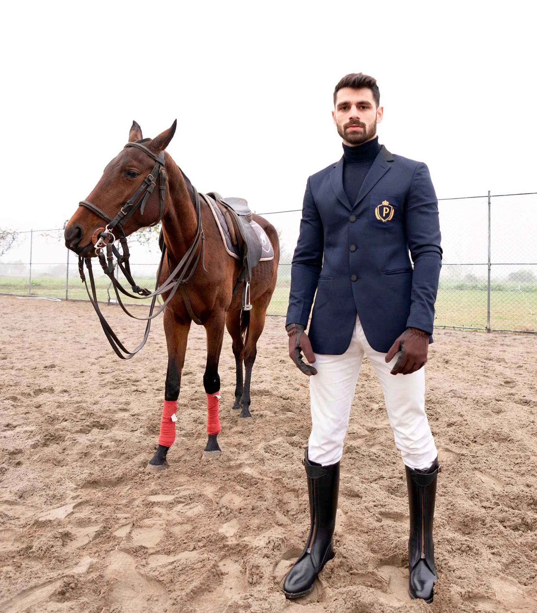 Oxford Blue - Equestrian Blazer