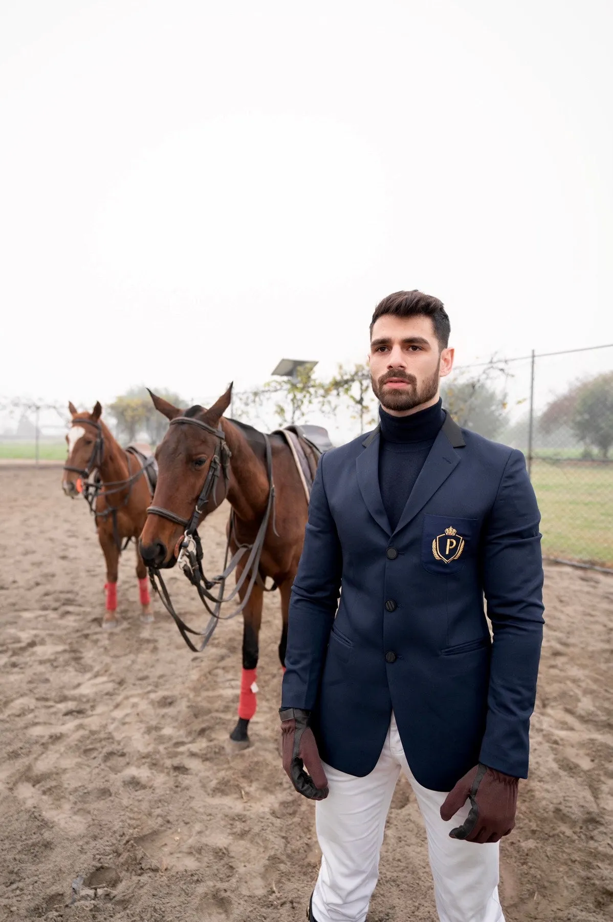 Oxford Blue - Equestrian Blazer