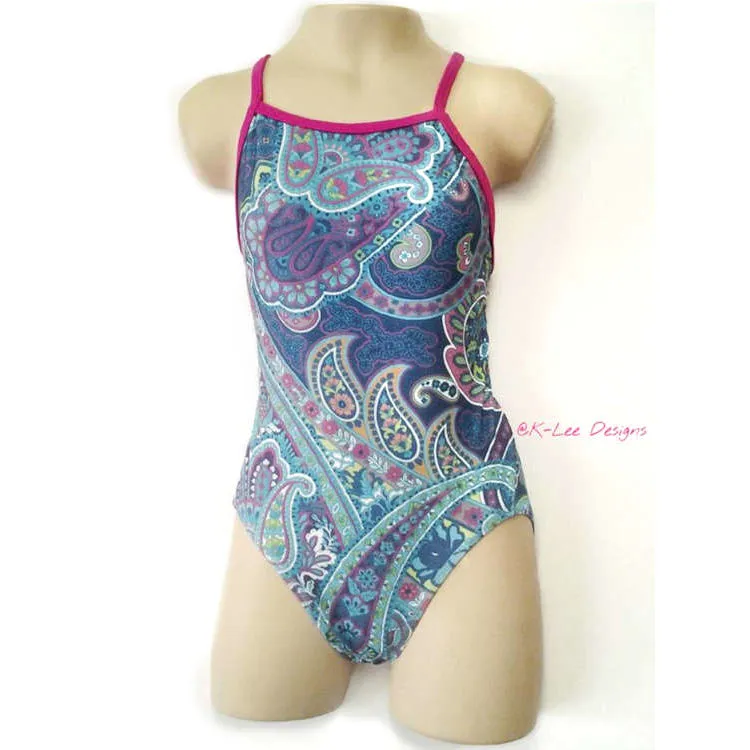 Paisley One-Piece Swimsuit
