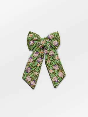Petulia Beaded Bow Clip