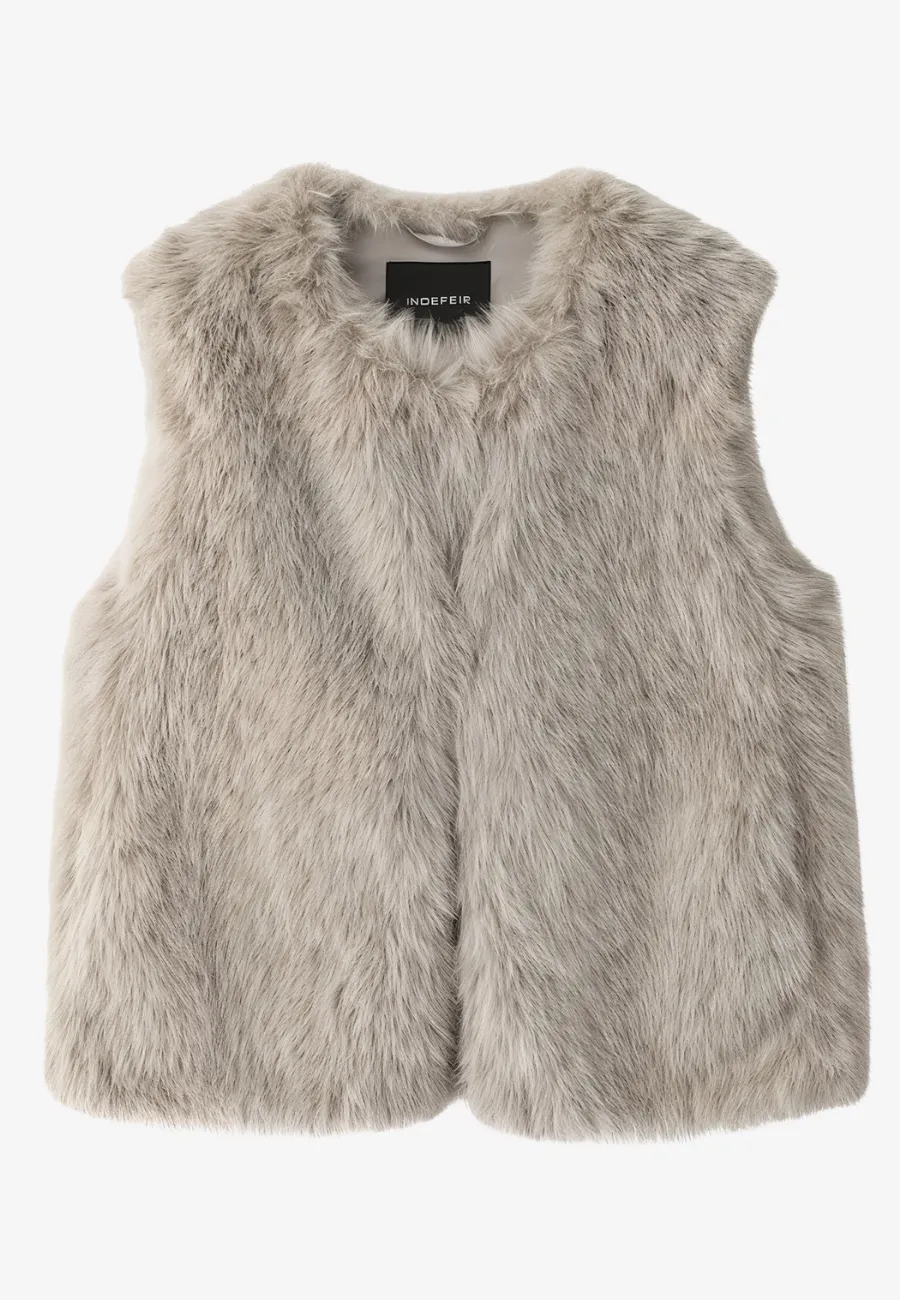 Plush Sleeveless Layer