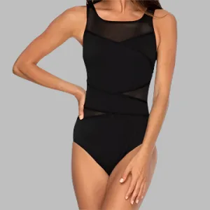 Poolproof Mastectomy  PO60874MAS - Black