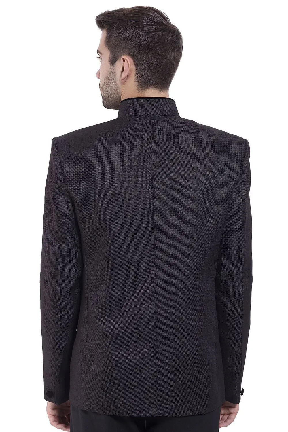 Rayon Black Bandhgala