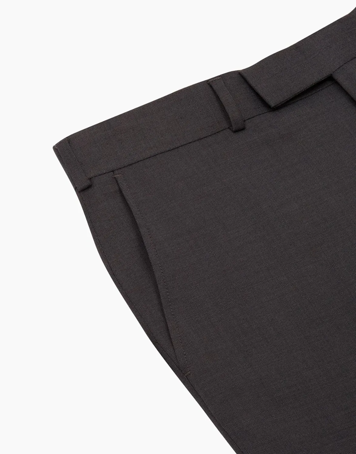 REMBRANDT 100% WOOL TWILL LOTUS SUIT TROUSER CH0999TLOTU