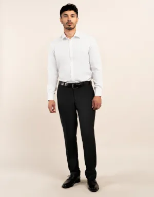 REMBRANDT 100% WOOL TWILL LOTUS SUIT TROUSER CH0999TLOTU