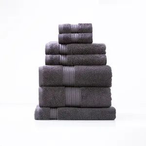 Renee Taylor Brentwood 650 GSM Low Twist 7 Piece Carbon