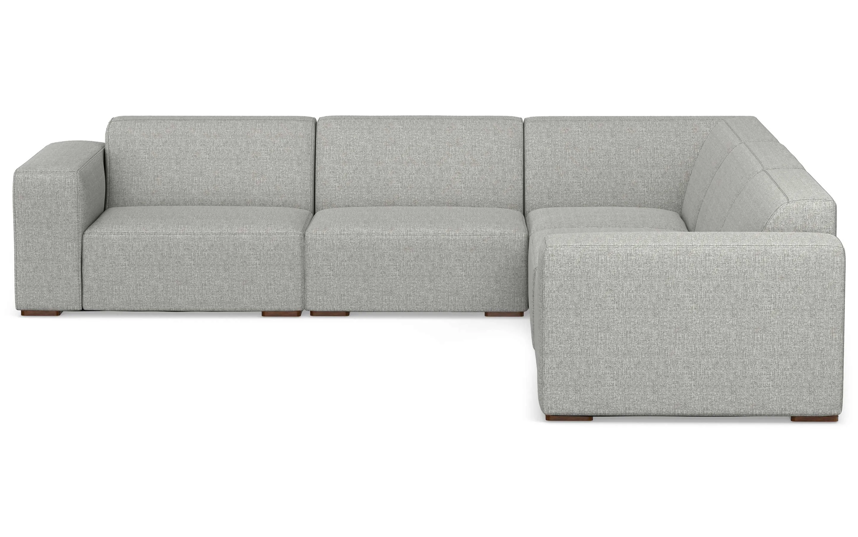 Rex Corner Sectional in Performance Fabric